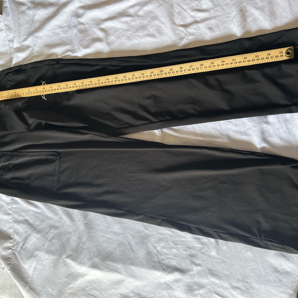 PUMA Black Athletic Jogger Pants Logo Pocket XS - Picture 6 of 6